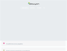 Tablet Screenshot of mobilaksiyon.com